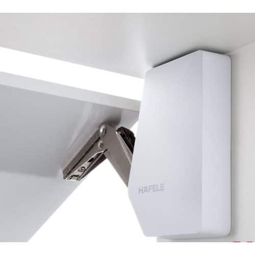 Ảnh bộ tay nâng FREE FLAP 3.15 Hafele 493.05.852 nắp trắng