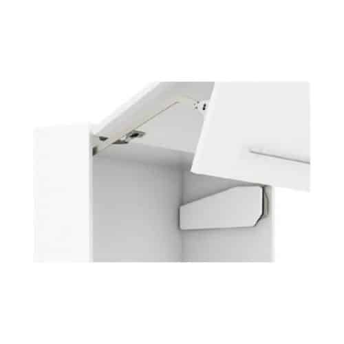 Ảnh bộ tay nâng FREE FOLD SHORT Hafele 493.05.898, trắng