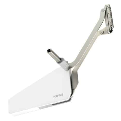 Bộ tay nâng FREE UP Hafele 493.05.795 nắp trắng 4 Ảnh bộ tay nâng FREE UP Hafele 493.05.795 nắp trắng