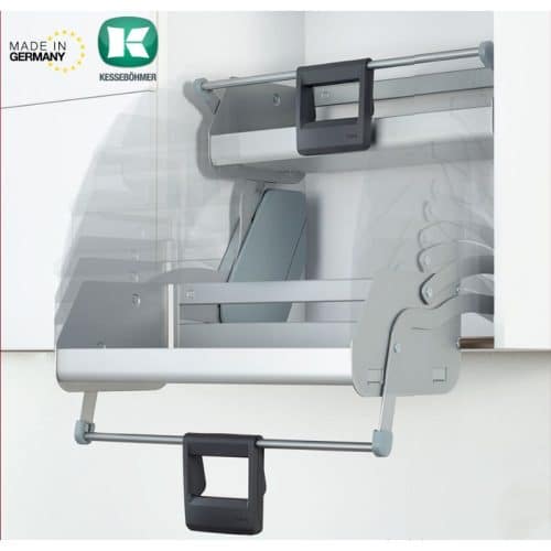 Kệ nâng hạ cho tủ bếp rộng 900mm, 1 khay, Hafele 504.68.915 4 Ảnh kệ nâng hạ cho tủ bếp rộng 900mm, 1 khay, Hafele 504.68.915