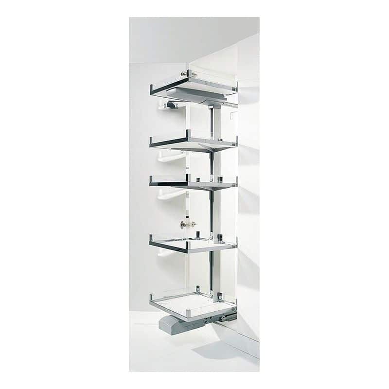 Ảnh rổ kéo Premio rộng 600mm 4 khay lắp trái Hafele 549.72.266 Ảnh rổ kéo Premio rộng 600mm 4 khay lắp trái Hafele 549.72.266