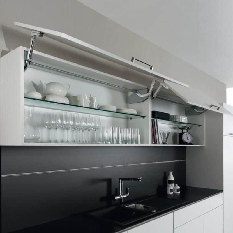 Ảnh thực tế bộ tay nâng FREE SWING Hafele 493.05.774, đen Ảnh thực tế bộ tay nâng FREE SWING Hafele 493.05.774, đen