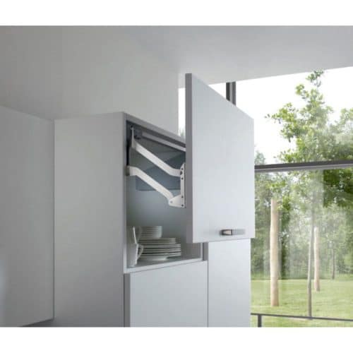 Bộ tay nâng FREE UP Hafele 493.05.794 nắp trắng 4 Ảnh thực tế bộ tay nâng FREE UP Hafele 493.05.794 nắp trắng