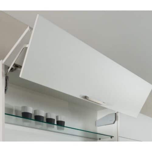 Bộ tay nâng FREE FOLD SHORT Hafele 493.05.891, trắng 3 Ảnh thực tế bộ tay nâng Hafele 493.05.891