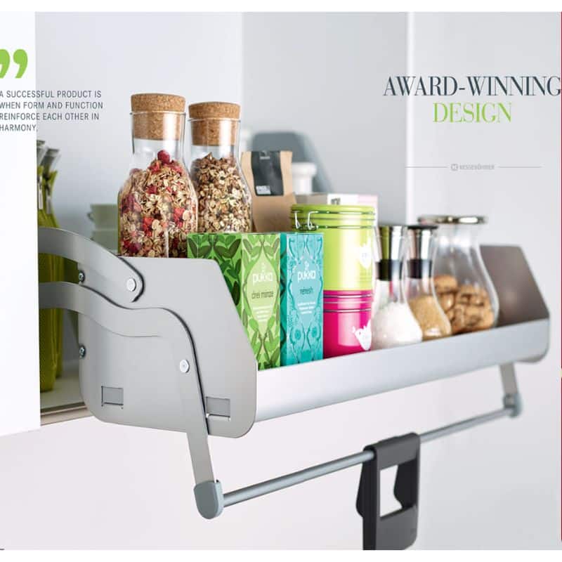 Ảnh thực tế kệ nâng hạ cho tủ bếp rộng 900mm, 1 khay, Hafele 504.68.915 Ảnh thực tế kệ nâng hạ cho tủ bếp rộng 900mm, 1 khay, Hafele 504.68.915