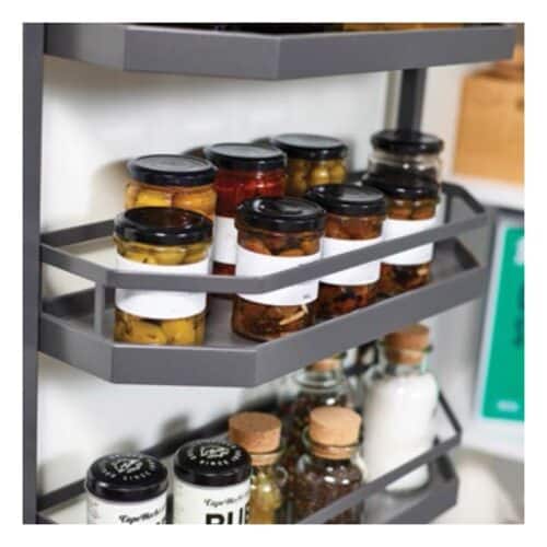 Bộ kệ TANDEM đựng thực phẩm Hafele 545.02.430 KT 450/1700 3 Ảnh thực tế bộ kệ TANDEM đựng thực phẩm Hafele 545.02.430 KT 450/1700