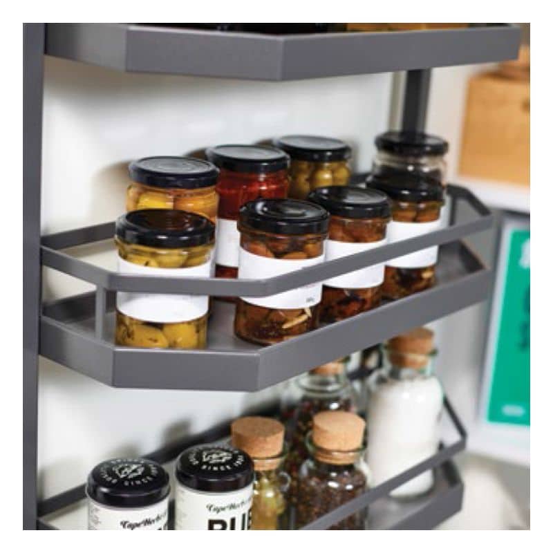 Ảnh thực tế bộ kệ TANDEM đựng thực phẩm Hafele 545.02.430 KT 450/1700 Ảnh thực tế bộ kệ TANDEM đựng thực phẩm Hafele 545.02.430 KT 450/1700