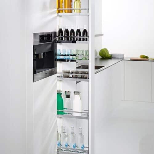 Bộ kệ tủ 4 tầng, rổ lưới DISPENSA 90 ARENA 400mm Hafele 546.54.613 3 Ảnh thực tế bộ kệ tủ 4 tầng, rổ lưới DISPENSA 90 ARENA 400mm Hafele 546.54.613