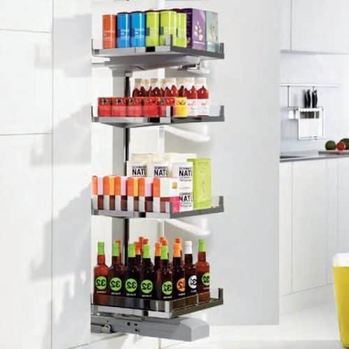 Phụ kiện tủ bếp Hafele 549.69.106 bộ CONVOY PREMIO 600/1900-2000mm, phải 3 Ảnh thực tế phụ kiện tủ bếp Hafele 549.69.106 bộ CONVOY PREMIO 600/1900-2000mm, phải