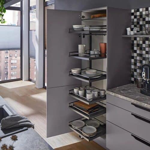 Kệ đựng thực phẩm 5 tầng Kesseböhmer Tandem Solo Hafele 549.77.496 3 Ảnh thực tế kệ đựng thực phẩm 5 tầng Kesseböhmer Tandem Solo Hafele 549.77.496