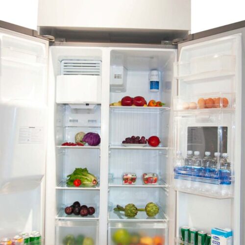 Tủ lạnh 2 cửa Hafele HF-SBSIB 534.14.250 6 Ảnh thực tế tủ lạnh 2 cửa Hafele HF-SBSIB 534.14.250