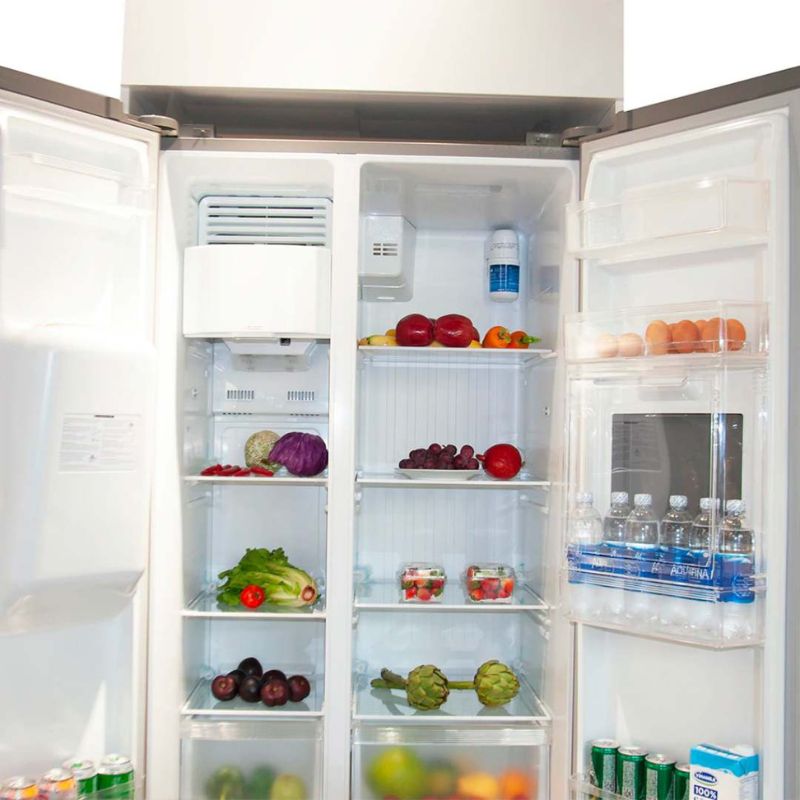 Ảnh thực tế tủ lạnh 2 cửa Hafele HF-SBSIB 534.14.250 Ảnh thực tế tủ lạnh 2 cửa Hafele HF-SBSIB 534.14.250