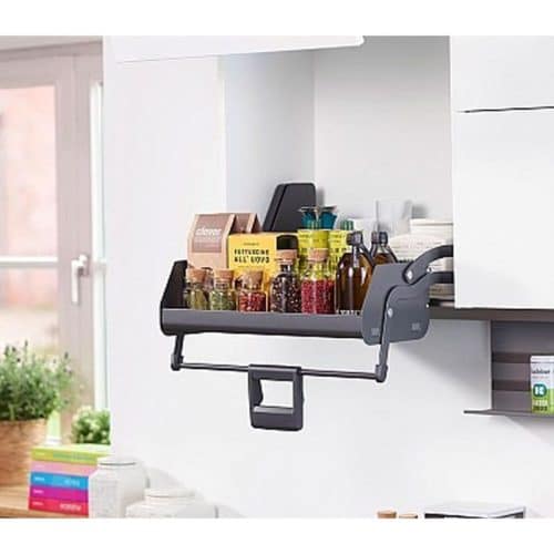 Kệ nâng hạ Imove Anthracite Double Hafele 504.68.315 4 Ảnh thực tế kệ nâng hạ Imove Anthracite Double Hafele 504.68.315