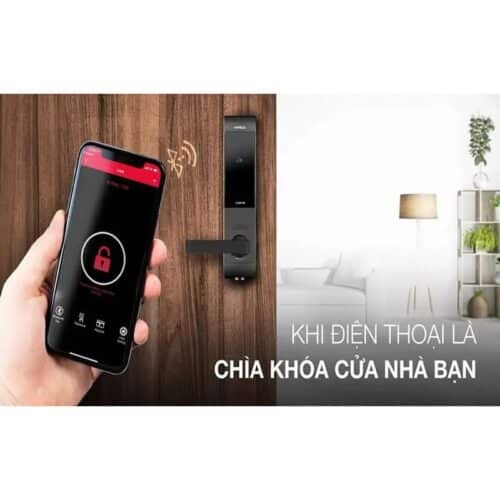 Ảnh thực tế Khóa cửa điện tử Hafele EL7900-TCB 912.05.646