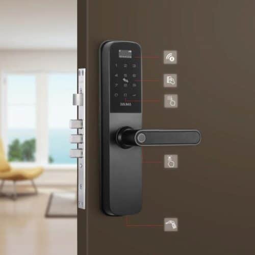 Ảnh thực tế Khóa điện tử Hafele bauma BM610 912.20.392