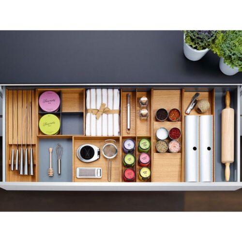 Phụ kiện chia ngăn FINELINE cho hộc tủ Hafele 556.05.416 4 Ảnh thực tế phụ kiện chia ngăn FINELINE cho hộc tủ Hafele 556.05.416