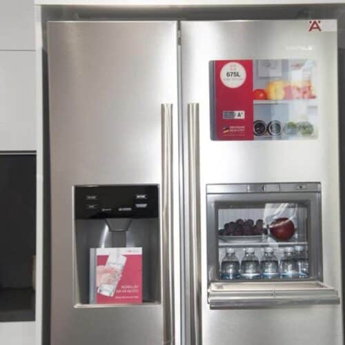 Tủ lạnh 2 cửa Hafele HF-SBSIB 534.14.250 5 Ảnh thực tế Tủ lạnh 2 cửa Hafele HF-SBSIB 534.14.250