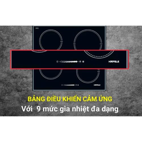 Bảng điều khiển bếp hồng ngoại 4 vùng nấu Hafele 536.01.781