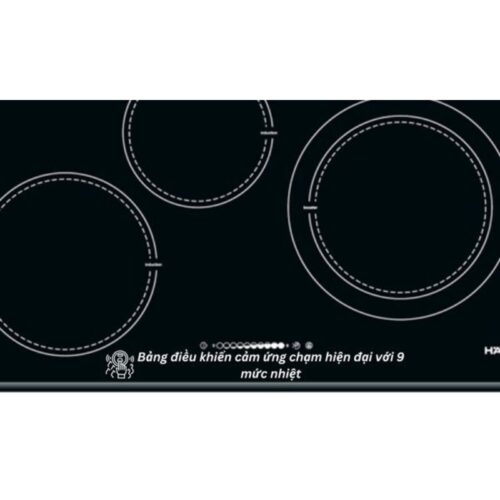Bảng điều khiển bếp từ Hafele 3 vùng nấu HC I773B 536.01.595 lắp âm