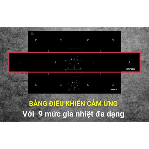 Bảng điều khiển bếp từ kết hợp hút mùi Hafele HC-IHH77A 539.66.822