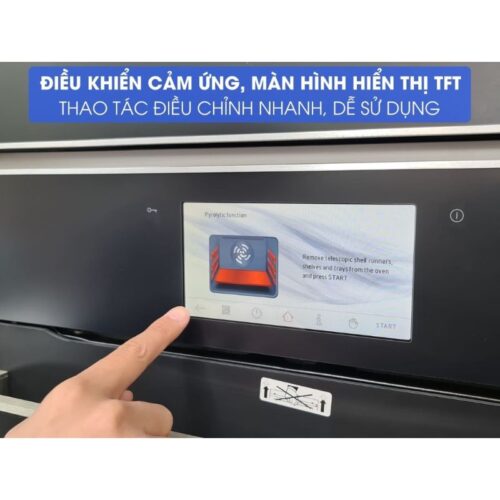 Bảng điều khiển lò nướng âm tủ ICONIC Hafele 535.02.721