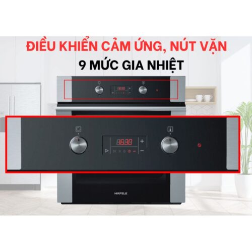 Lò nướng Hafele HO-KT60A 535.00.280 5 Bảng điều khiển lò nướng Hafele HO-KT60A 535.00.280