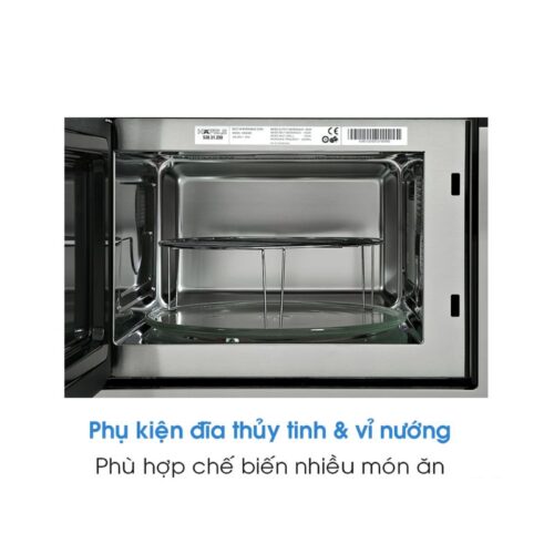 Lò vi sóng Hafele HM-B38D 538.31.200 kết hợp nướng 3 Bên trong lò vi sóng kết hợp nướng Hafele HM-B38D 538.31.200