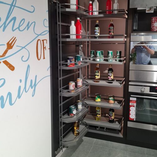 Bộ đựng thực phẩm 6 tầng 450/1700mm TANDEM ARE Hafele 545.93.431