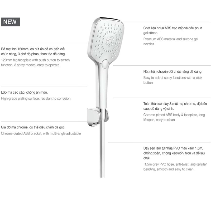 Bộ Sen Tay AirSense 120S Hafele 485.60.610 Bộ Sen Tay AirSense 120S Hafele 485.60.610