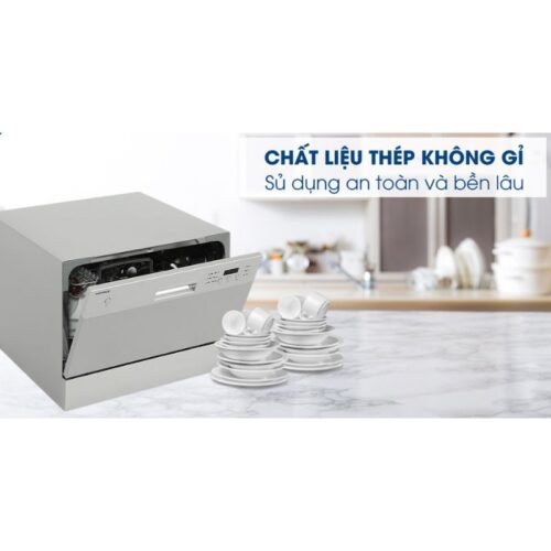 Máy rửa bát Hafele HDW-I50A 538.21.240 5 Chất liệu máy rửa bát Hafele HDW-I50A 538.21.240