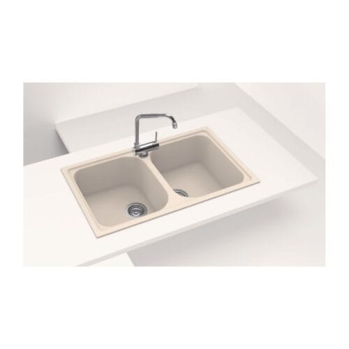 Chậu rửa bát Hafele Jilius HS-GD8650 570.35.480 4 Chậu đá Hafele Jilius HS-GD8650 570.35.480