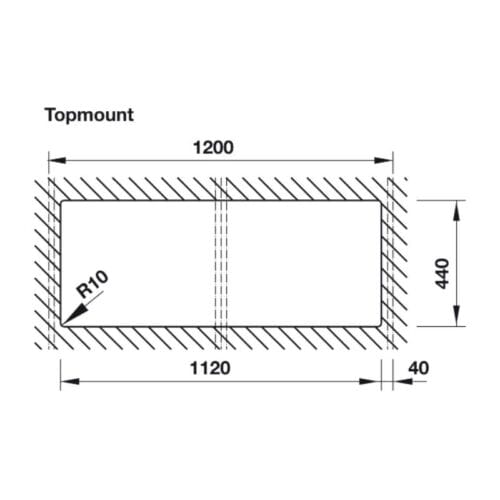 Chậu rửa bát Hafele Work Station HS-GDD11446 D-150 570.35.340 7 thông số kỹ thuật của Chậu đá Hafele Work Station HS-GDD11446 D-150 570.35.340