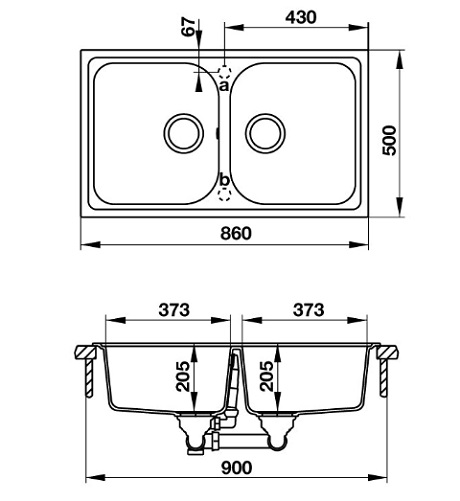 Hướng dẫn lắp đặt chậu rửa bát đá Hafele GRANSTONE HS19-GEN2R90 màu kem