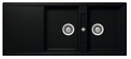 Chậu rửa bát đá Hafele HS20-GKD2S80 570.33.330