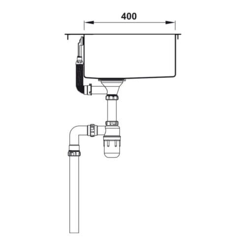 Chậu rửa bát Hafele HS-SD8851 567.20.537 8 thông số kỹ thuật của Chậu rửa chén bát Hafele HS-SD8851 567.20.537