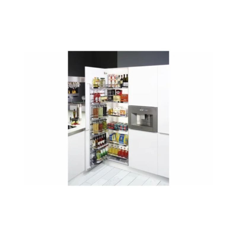 Bộ kệ đựng thực phẩm 6 tầng 600/1700mm TANDEM Hafele 545.94.652 Bộ kệ đựng thực phẩm 6 tầng 600/1700mm TANDEM Hafele 545.94.652