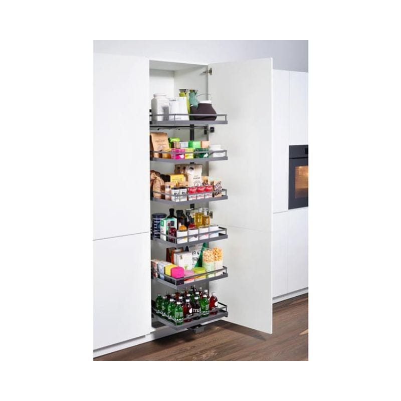 Kệ đựng thực phẩm 5 tầng Kesseböhmer Tandem Solo Hafele 549.77.496 Kệ đựng thực phẩm 5 tầng Kesseböhmer Tandem Solo Hafele 549.77.496