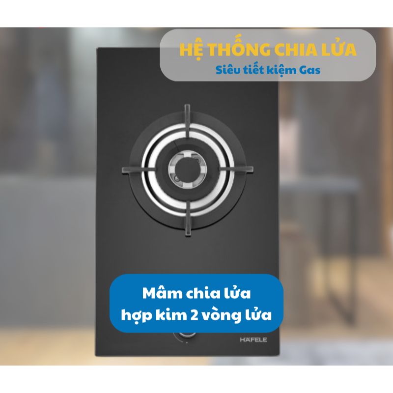 Hệ thống bếp gas Domino Hafele HC-G301B 533.02.853 Hệ thống bếp gas Domino Hafele HC-G301B 533.02.853