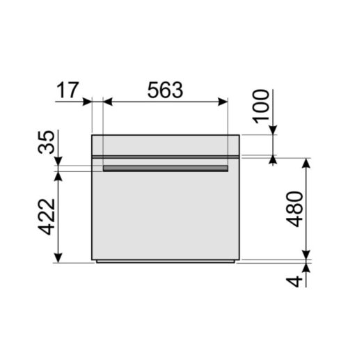 Hình ảnh 2d Hafele SF6381X 536.64.753