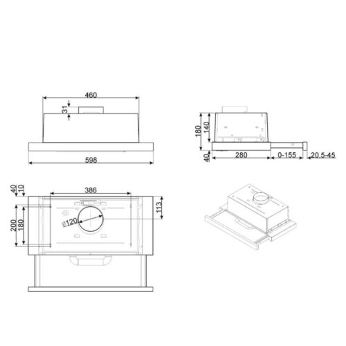 Hình ảnh 2D Häfele Smeg KSET62E 536.84.832
