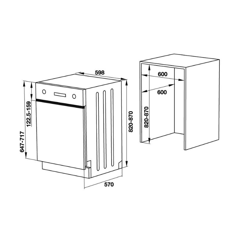 Hình ảnh 3d Häfele HDW-HI60C 533.23.120 Hình ảnh 3d Häfele HDW-HI60C 533.23.120