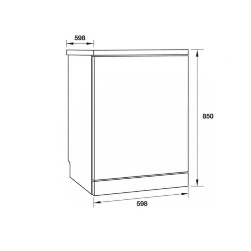 Hình ảnh 3d Häfele HDW-F60F 533.23.310