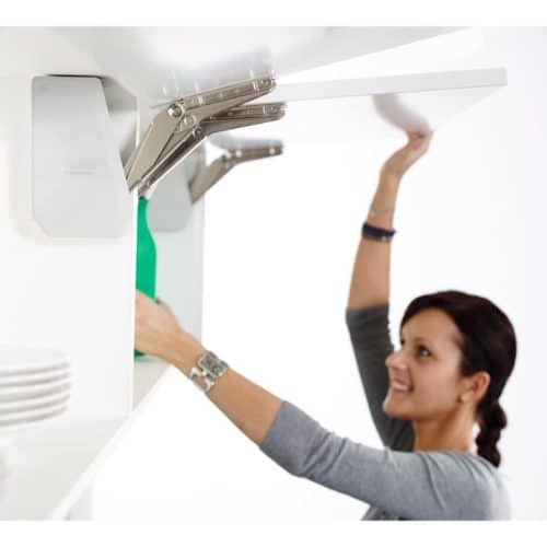 Bộ tay nâng FREE FLAP 1.7 Hafele 493.05.820 nắp trắng 5 Lắp đặt bộ tay nâng FREE FLAP 1.7 Hafele 493.05.820 nắp trắng