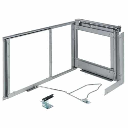 Lắp đặt phụ kiện kệ xoay, khung rổ MAGIC CORNER, bên phải Hafele 546.17.223