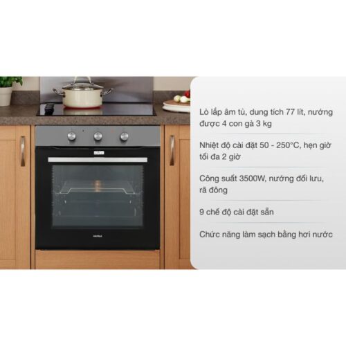 Lò nướng âm tủ Hafele HO-K60C 535.62.591