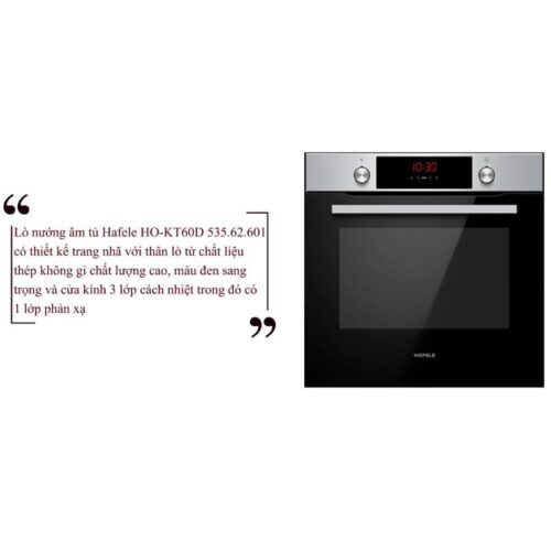 Lò nướng âm tủ Hafele HO-KT60G 535.62.601