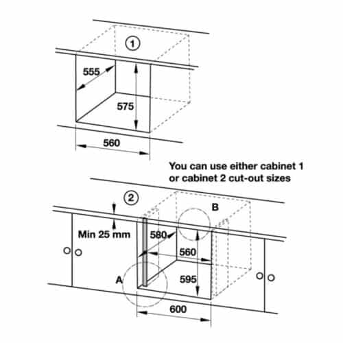 Lò nướng Hafele 533.02.070