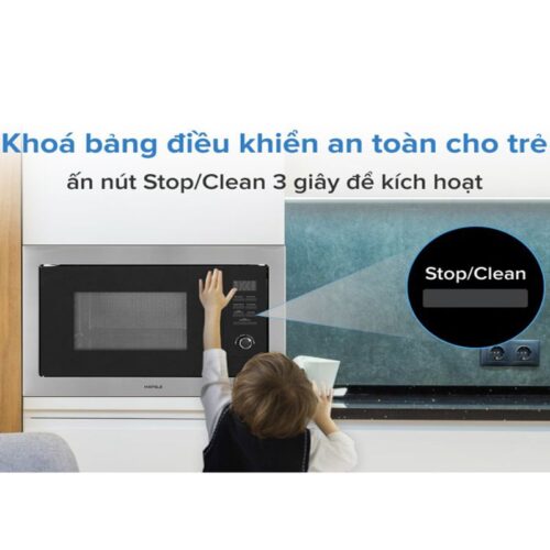 Lò vi sóng kết hợp nướng âm tủ Hafele HM-B38A 535.34.000
