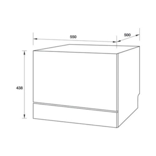 Máy rửa bát Hafele HDW-T50A 538.21.190(1)