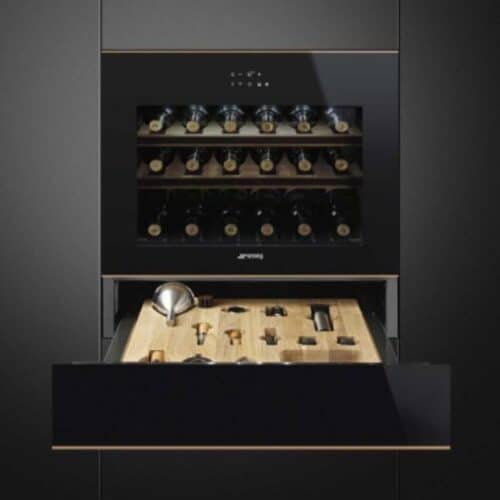 Tủ rượu âm Hafele HW-B24A 538.11.800, 24 chai 4 Ngăn tủ rượu âm Hafele HW-B24A 538.11.800